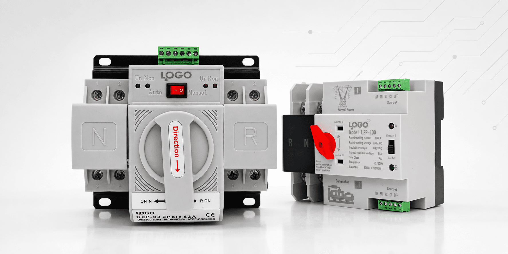 LOGO automatic transfer switches