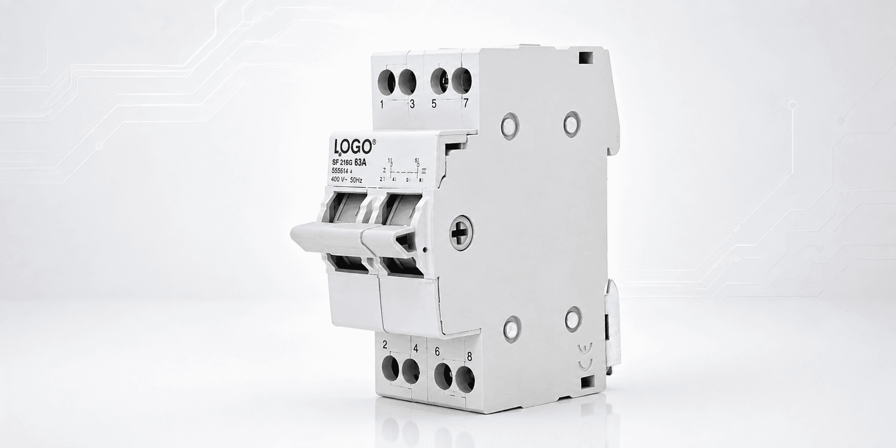 LOGO manual changeover switches